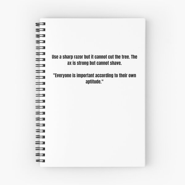 Item preview, inspirational notebook Spiral Notebook designed and sold by EKDesignTec.