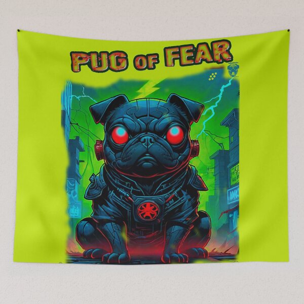 Item preview, Pug of Fear 21 ALTERNATIVE 2  designed and sold by RedBluffTraders.