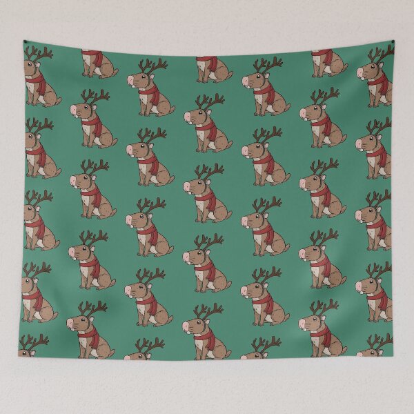Item preview, Capybara Reindeer  designed and sold by rmcbuckeye.