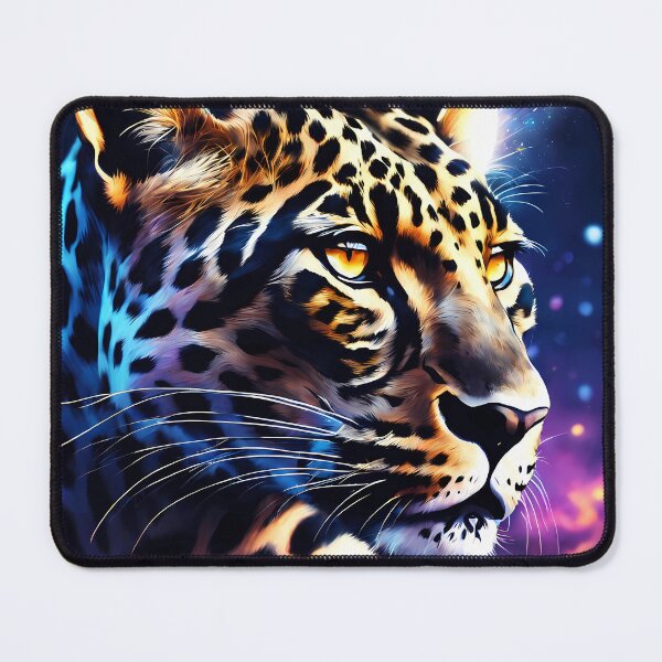 Item preview, Leopard illustration with a piercing gaze designed and sold by Gabriel0x.