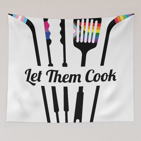 Item preview, Let Them Cook Pride designed and sold by TheWinColumn.