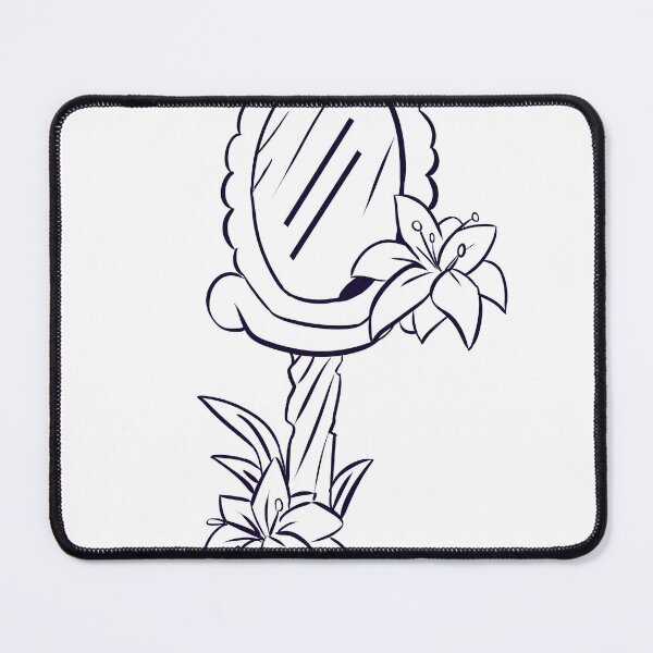 Item preview, mirror with lilies designed and sold by an0nimaB.