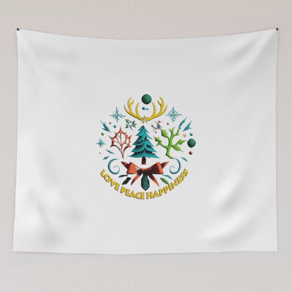 Item preview, LOVE PEACE HAPPINESS designed and sold by likbatonboot.