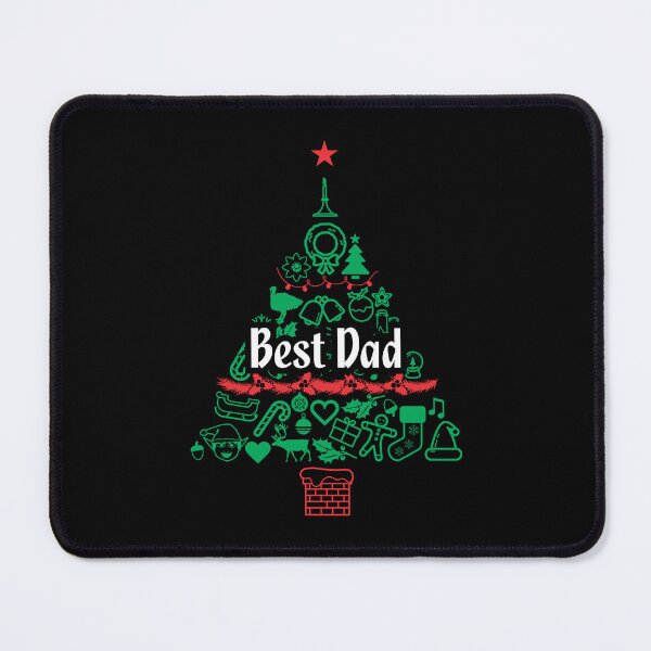 Item preview, Best Dad Holiday Present - Funny Christmas Gift designed and sold by Vector-Artist.