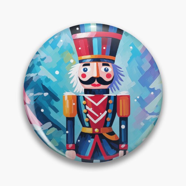 Item preview, Colorful Christmas Nutcracker designed and sold by lostinpixels.