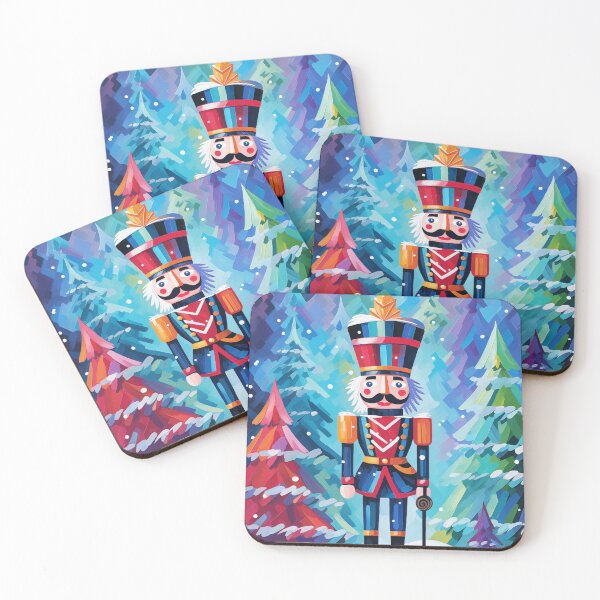 Item preview, Colorful Christmas Nutcracker designed and sold by lostinpixels.