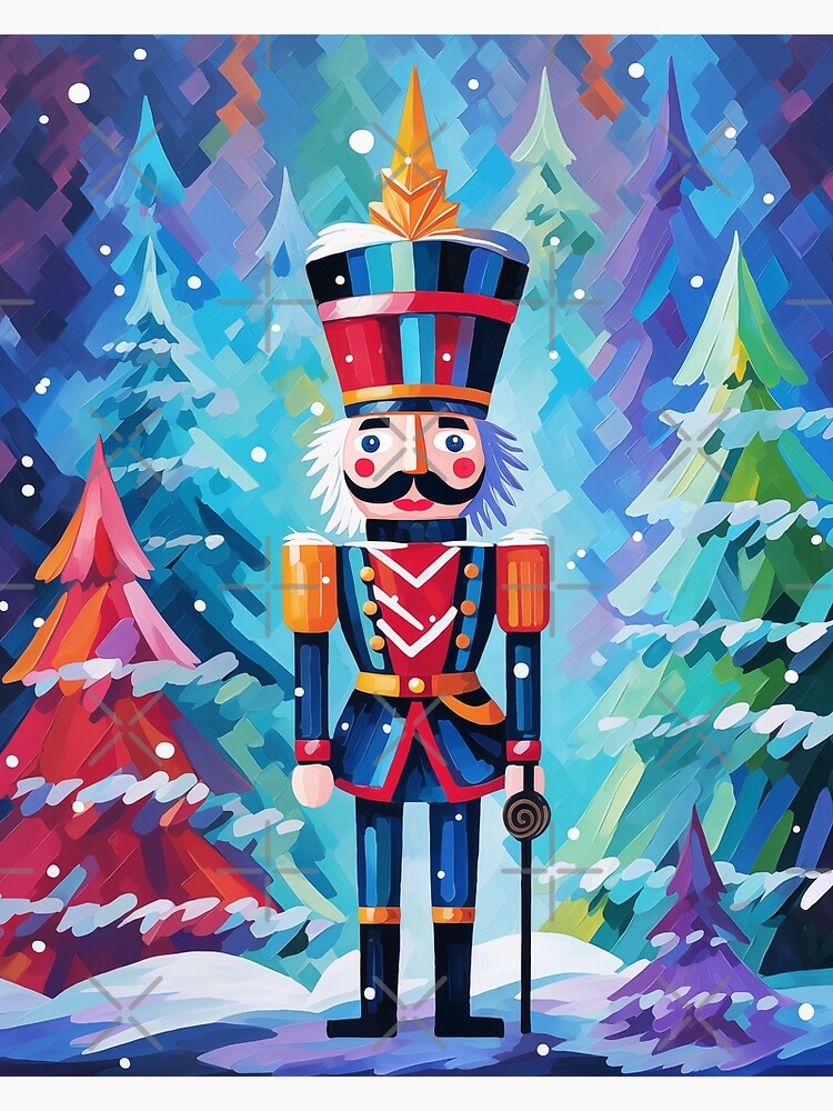 Colorful Christmas Nutcracker