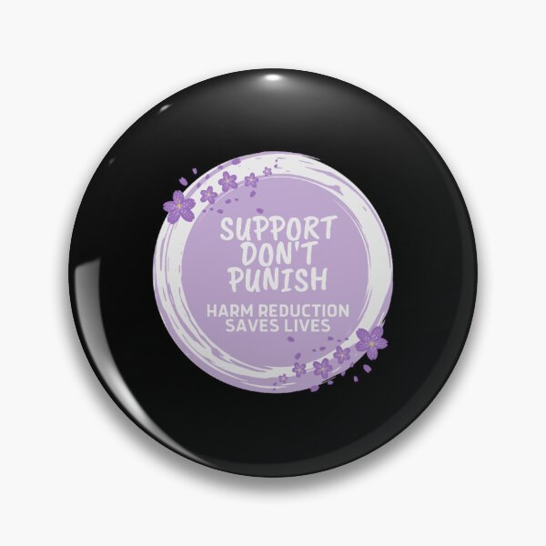 Item preview, Harm Reduction - Support Don_t Punish - Purple designed and sold by dorsettvenice.