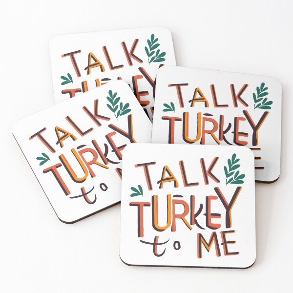 Item preview, Talk Turkey to Me - Punny Thanksgiving Tee designed and sold by foreverepictees.