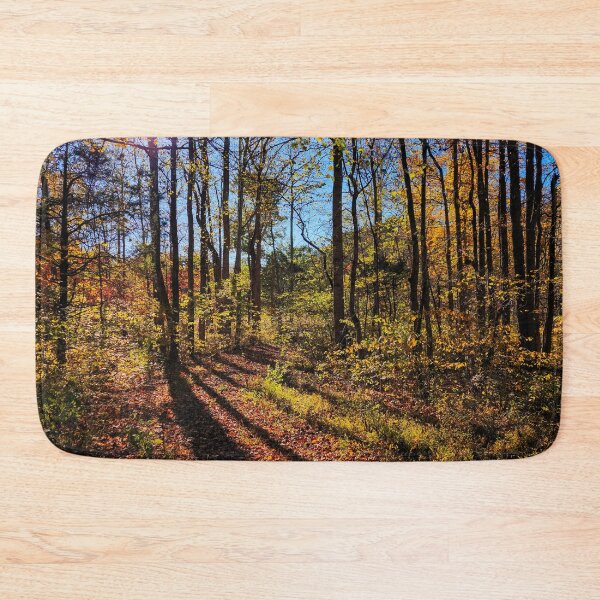 Item preview, Long Autumn Shadows & Colorful Leaves designed and sold by TwistedP-Photos.