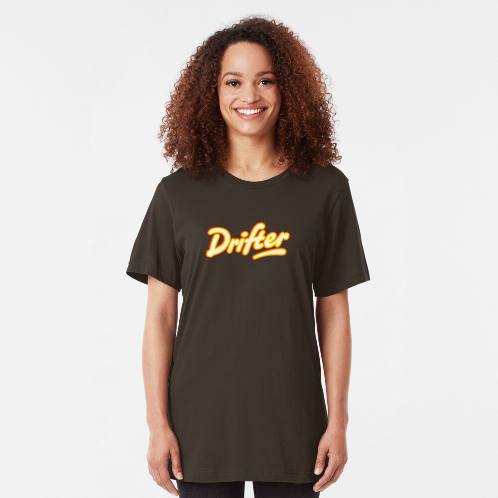 Retro Rowntree's Drifter chocolate bar pack logo Slim Fit T-Shirt