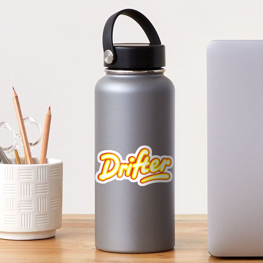 Retro Rowntree's Drifter chocolate bar pack logo Sticker