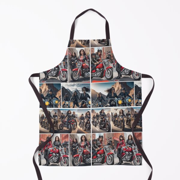 Item preview, Woman Riders Groups Collage in snow mountains and city girls fashion designed and sold by Carlos Gudino.