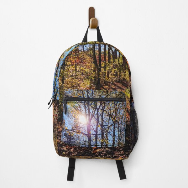 Item preview, Long Autumn Shadows & Colorful Leaves designed and sold by TwistedP-Photos.