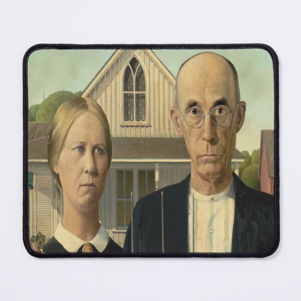 Item preview, Grant Wood | American Gothic designed and sold by badguyduh.