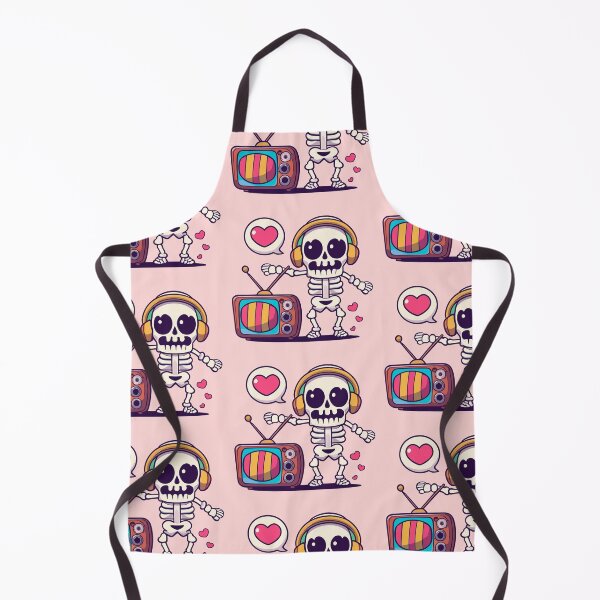 Item preview, Cute Skeleton: The TV Shows Lover designed and sold by GridBalcony.