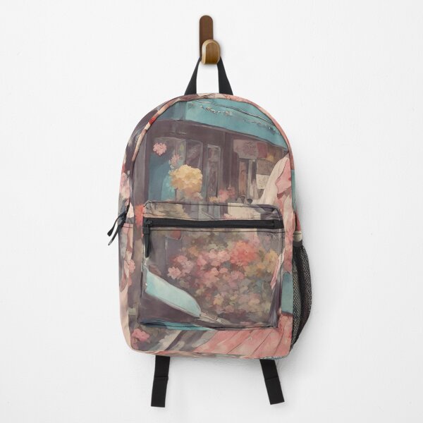 Vista previa del artículo con la obra «Fantasía harajuku, vintage, retro, con flores.», diseñado y vendido por ponpun57.