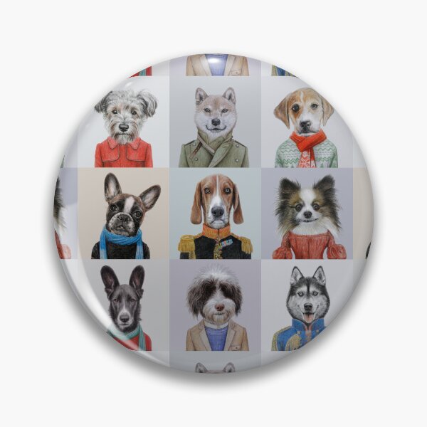 Item preview, dogs designed and sold by Windness Zao.