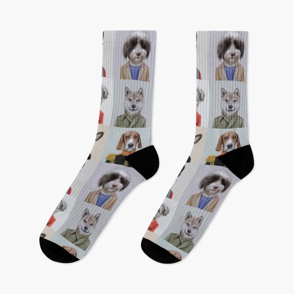 Item preview, dogs designed and sold by Windness Zao.