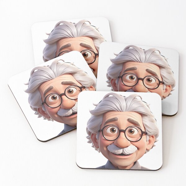 Item preview,  Albert Einstein in smile  face designed and sold by NaturalDream.