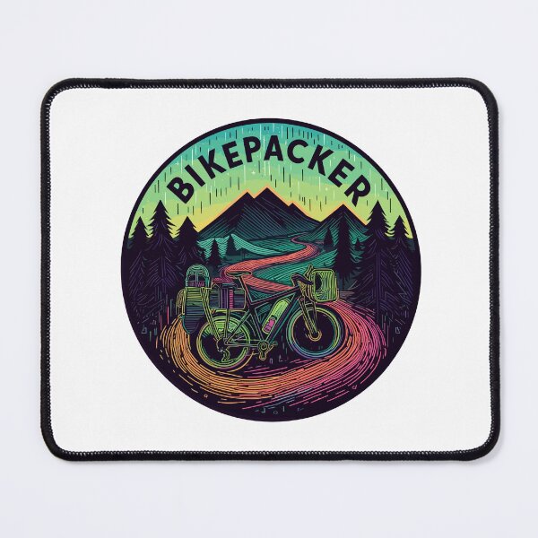 Item preview, BIKEPACKER - BIKEPACKING - Shirt, Hat, Hoodie, Sticker, etc designed and sold by cloudhiker.