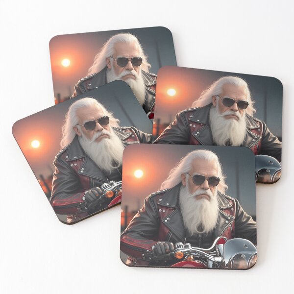 Item preview, Old rider decoration in sunset classic biker fashion designed and sold by Carlos Gudino.