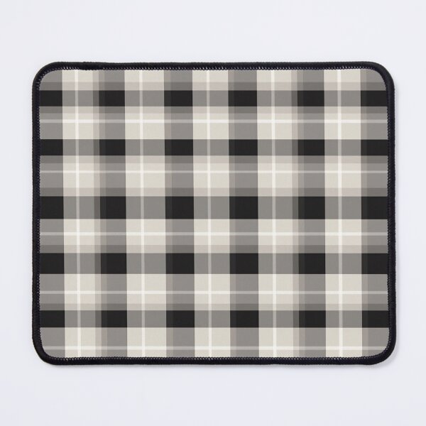 Item preview, Black and White Vintage Plaid designed and sold by Nicholas Panek.