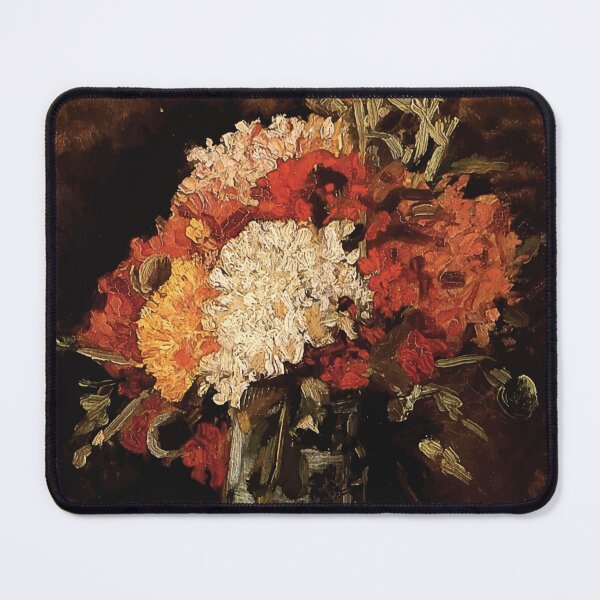 Item preview, Vincent van Gogh | Vase with Carnations designed and sold by badguyduh.