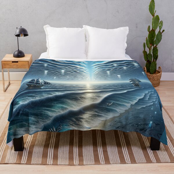 Item preview, Vessels Meet Jellyfish in a Circuitry Sea designed and sold by Newpixelland.