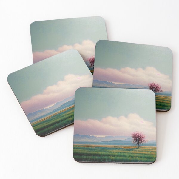 Item preview, Soft Pastel Landscape 1 designed and sold by Red Witch Art.