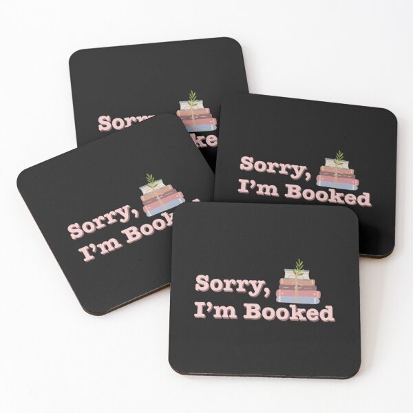 Item preview, Sorry I’m Booked designed and sold by CroakCouture.