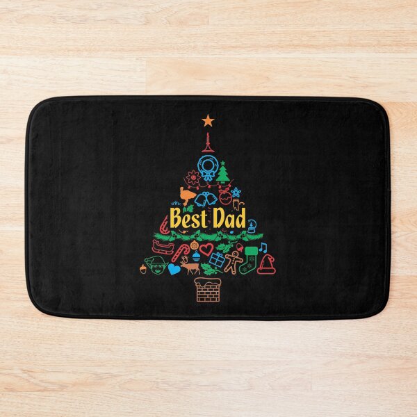 Item preview, Best Dad Holiday Present 2 - Funny Christmas Gift designed and sold by Vector-Artist.