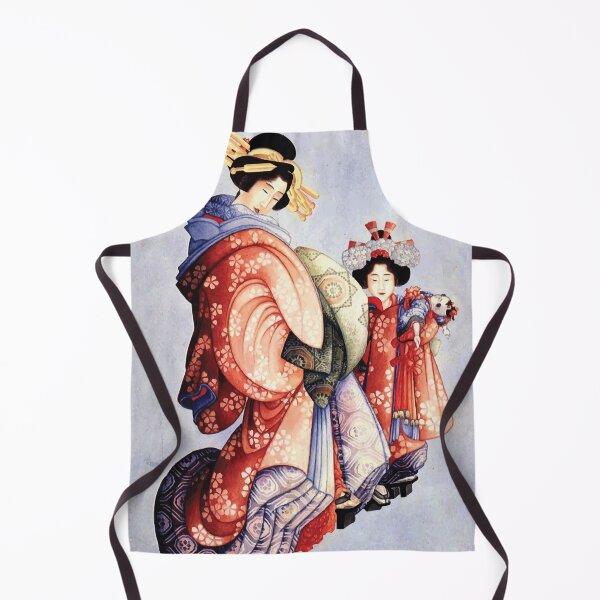 Item preview, Katsushika Hokusai | Oiran and Kamuro designed and sold by badguyduh.