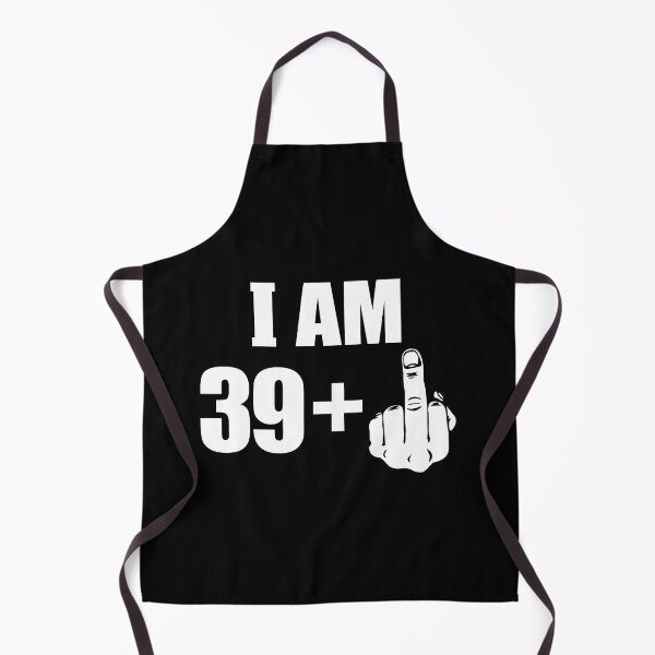Item preview, Funny 40th Birthday I Am 39 plus 1 + Middle Finger designed and sold by fomodesigns.
