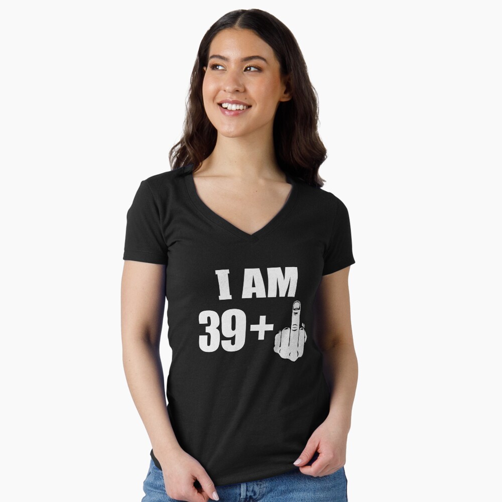 I Am 39 Plus - Maglietta Con Dita Medie, Per Il 40° Compleanno - Foto 10