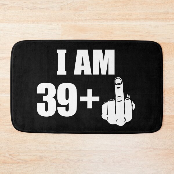 Item preview, Funny 40th Birthday I Am 39 plus 1 + Middle Finger  designed and sold by fomodesigns.
