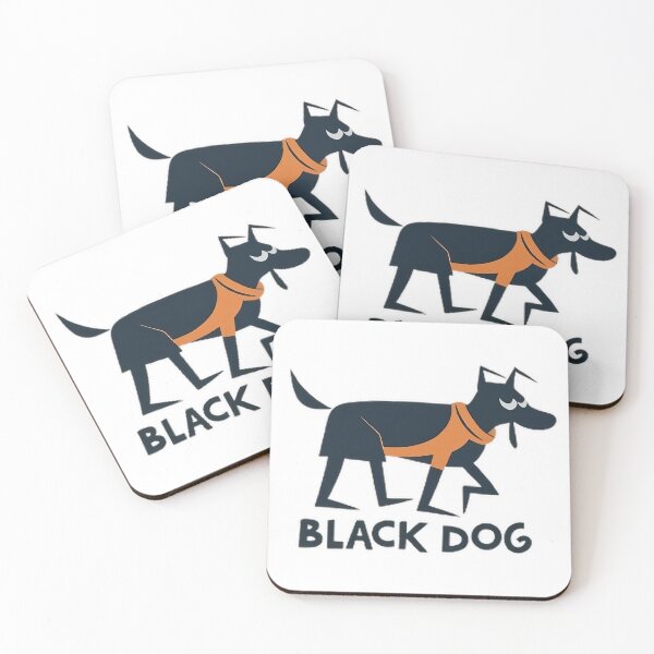 Item preview, Cartoon of a black dog designed and sold by albertotv250.