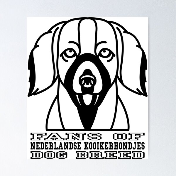 Item preview, FANS OF NEDERLANDSE KOOIKERHONDJES DOG BREED designed and sold by Rejiboustarts.
