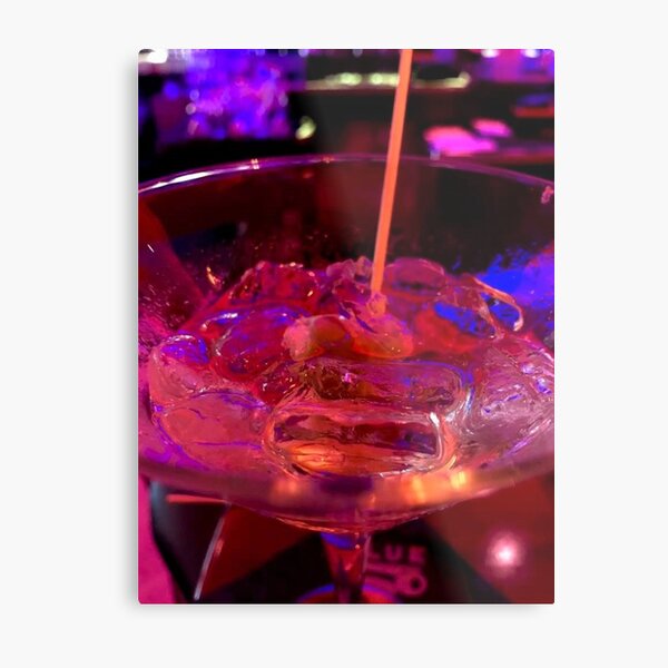 Martini Madness : Up Close and Personal ... Metal Print