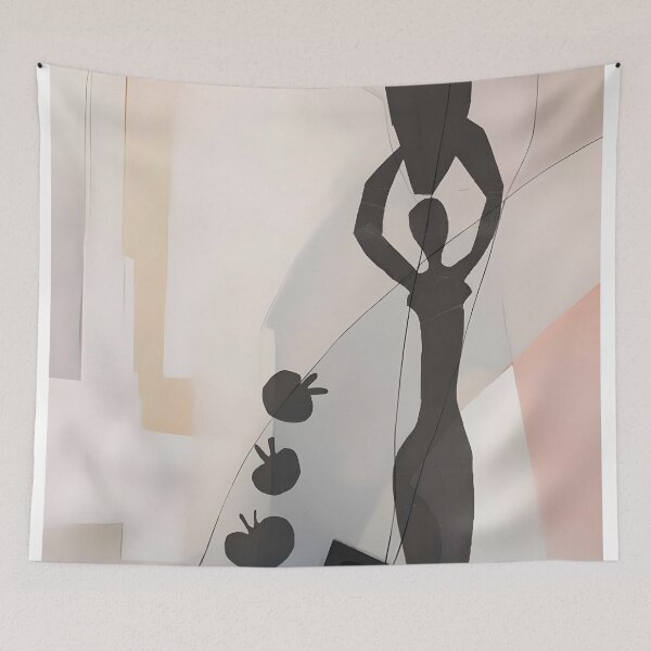 Item preview, Woman with Amphora and Grenades designed and sold by SurfolioPrints.