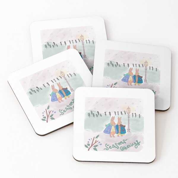 Item preview, Bunnies Christmas card designed and sold by Gemma Creegan.
