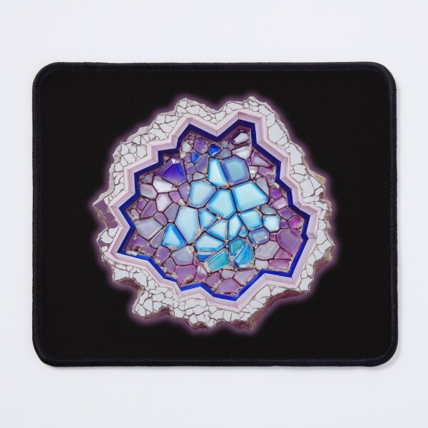 Item preview, Geode in Stained Glass Style designed and sold by stainedglass101.