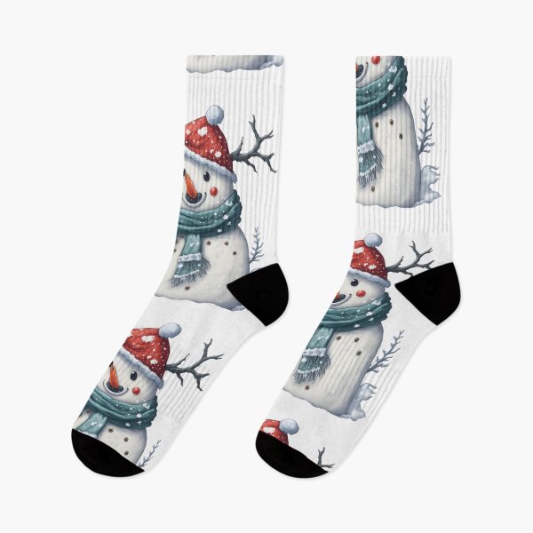 Item preview, Snowman wearing hat and scarf designed and sold by Jayjaynaenae.