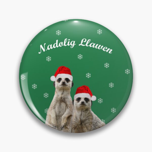Item preview, Nadolig Llawen Meerkats designed and sold by quentinjlang.