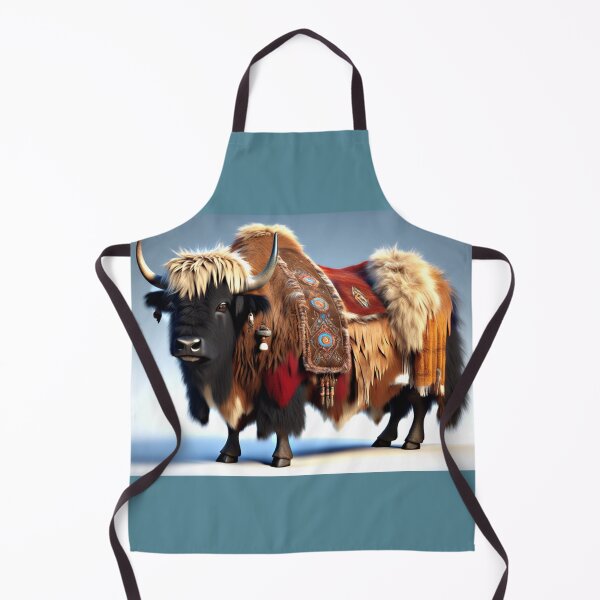 Item preview, MONGOLIAN MOUNTAIN YAK~Cowboy&Cowgirl Cow Cattle Bull Animal Lover~Party Decoration~Birthday Gift~Favor designed and sold by Spinning Plates 360.