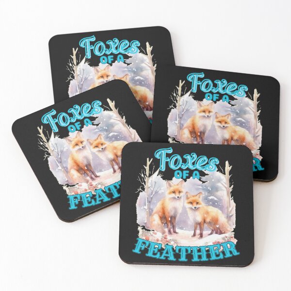 Item preview, Foxes Of A Feather. fox face designed and sold by FoxVibes.