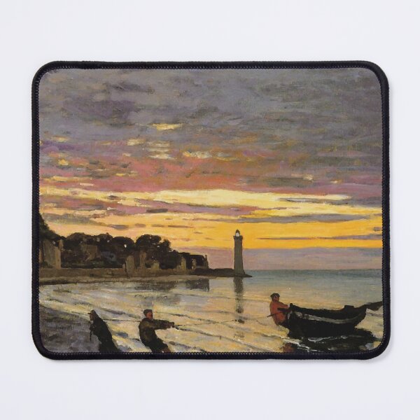 Item preview, Claude Monet | Hauling a Boat Ashore, Honfleur designed and sold by badguyduh.