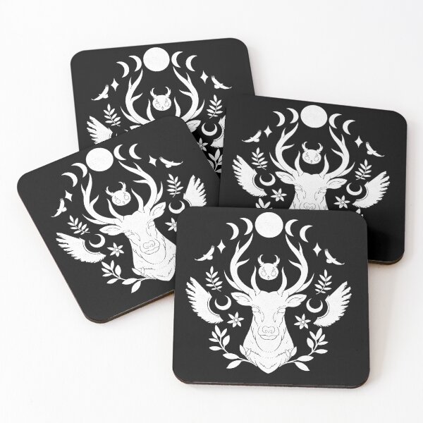 Item preview, White Mythical Deer designed and sold by Artthree.