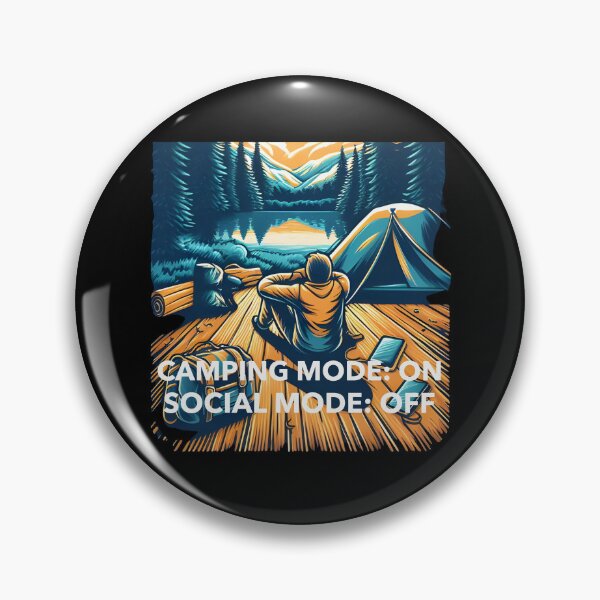 Item preview, Camping Mode: On, Social Mode: Off - Disconnect Tee designed and sold by foreverepictees.