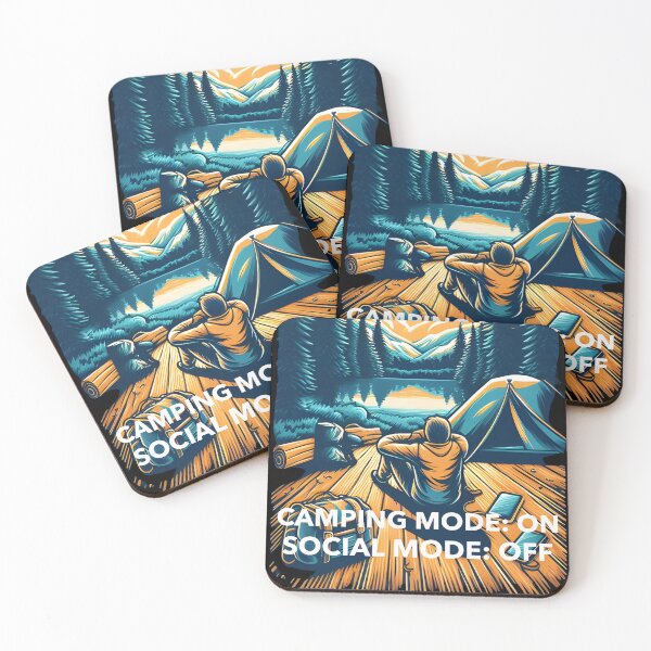 Item preview, Camping Mode: On, Social Mode: Off - Disconnect Tee designed and sold by foreverepictees.